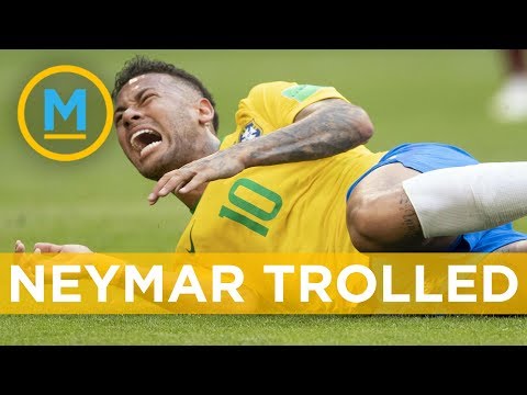Brazil’s Neymar getting trolled online for over-acting against Mexico | Your Morning - Популярные видеоролики!