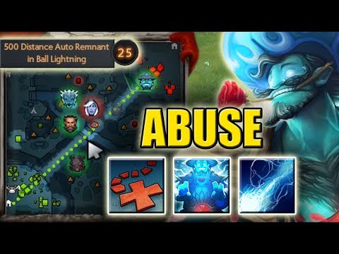 One Shot X Mark Abuse with Ball Lightning [Auto Static Remnant in Storm Ulti] Dota 2 Ability Draft - Популярные видеоролики!