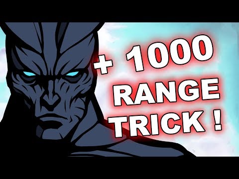 Dota 2 Tricks: + 1000 BONUS Attack Range, WTF! - Популярные видеоролики!