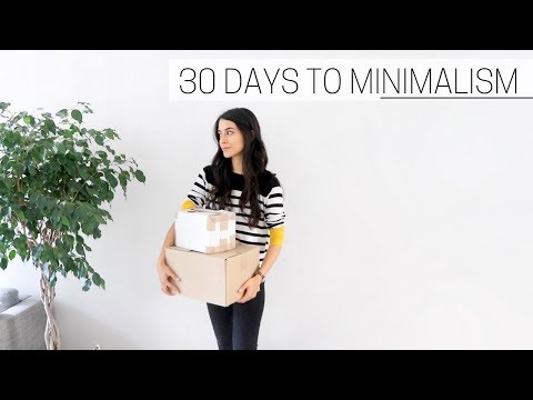 30 DAYS TO MINIMALISM » + printable guide - Популярные видеоролики!