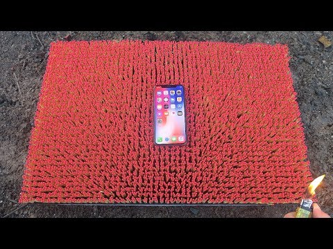 IPHONE X OVER 10 000 MATCHES! Amazing Experiment - Популярные видеоролики!