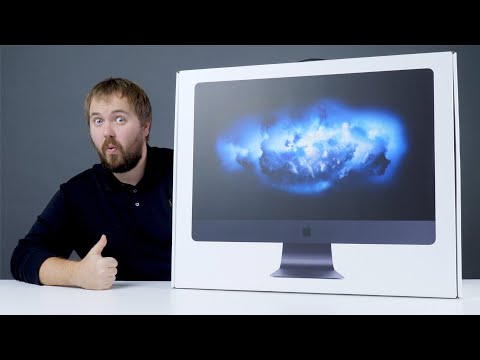 Распаковка iMac Pro - самого мощного компьютера Apple в истории... - Популярные видеоролики!
