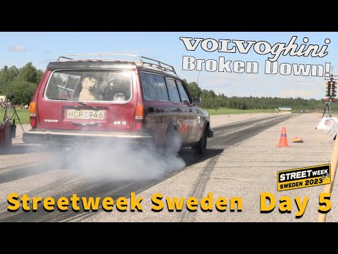 StreetWeek Sweden Day 5 - Volvoghini Breaks Down! - Популярные видеоролики!