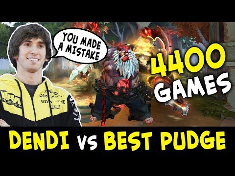 Dendi vs TOP-1 PUDGE SPAMMER in pub Levkan — he knows how to COUNTER - Популярные видеоролики!