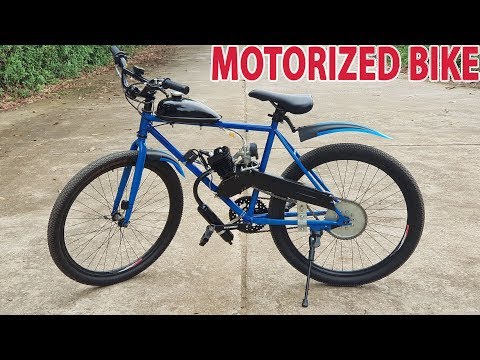 Build a Motorized Bike at home - Tutorial - Популярные видеоролики!