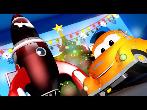 Автомойка Эвакуатора Тома - Ракета РОКИ хотел увидеть Санта Клауса! - детский мультфильм - Популярные видеоролики!