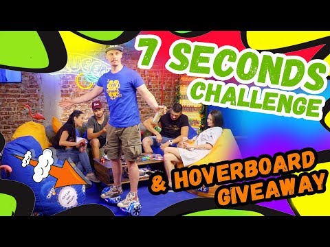 7 SECONDS Challenge + HOVERBOARD GIVEAWAY | Studio Queen's № 17 - Популярные видеоролики!