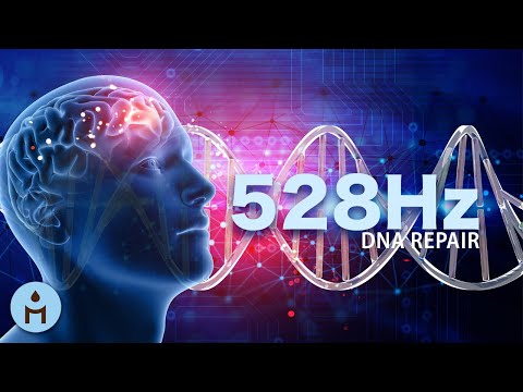 DNA REPAIR FREQUENCY HEALING 528Hz | REPAIRS DNA (with music background) - Популярные видеоролики!