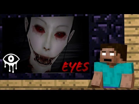 Monster School: Eyes The Horror Game Challenge - Minecraft Animation - Популярные видеоролики!