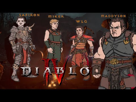 Мэддисон со стаком прошел Diablo 4, ХАРДКОР (Miker, WLG, Safiron) - Популярные видеоролики!