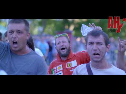 ЧМ 2018 Испания Россия фанзона Симферополя - Популярные видеоролики!