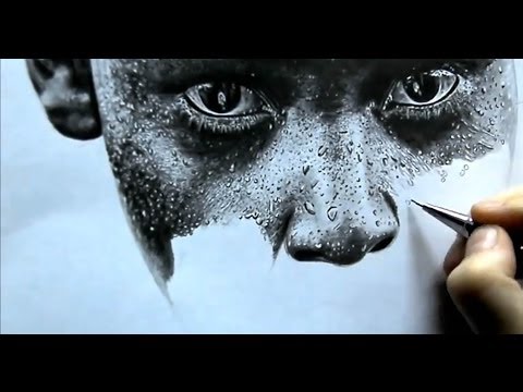 Рисунок простыми карандашами (гиперреализм) Drawing pencils - Популярные видеоролики!