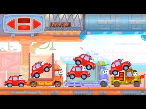 Мультик игра - Машинка вилли 7 прохождение. Вилли убегает от злых грузовиков. Игра про машину - Популярные видеоролики!