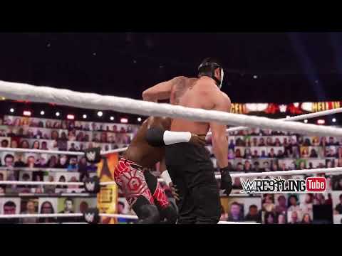 WWE 2K22 Gameplay Slapjack Vs Crdric Alexander Inside Hell In A Cell PPV Match Highlights HD - Популярные видеоролики!