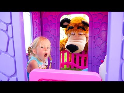 Настя и папа - три смешных видео про игрушки - Популярные видеоролики!