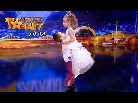 Милый детский бальный танец - Саша Дырин и Вика Балджы. Украина мае талант дети 12.03.16 - Популярные видеоролики!