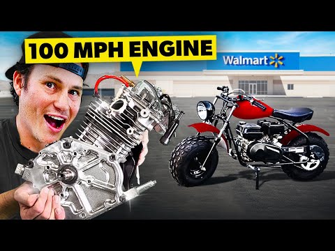 We’re Building the World’s Fastest Walmart Motorcycle - Популярные видеоролики!