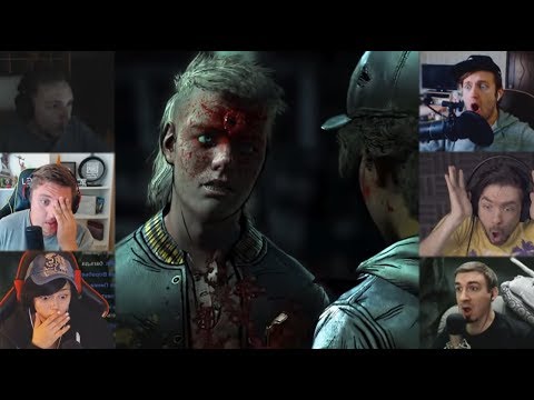 'Реакции Летсплейщиков' на Смерть Марлона из The Walking Dead: The Final Season - Популярные видеоролики!