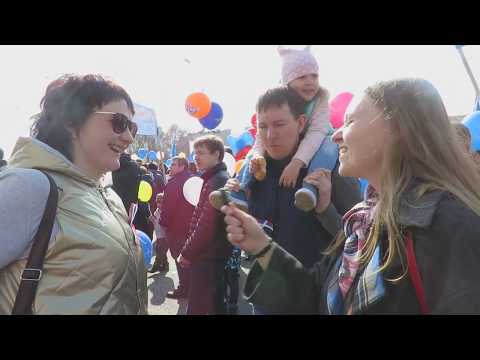 Праздничный Парад 1 мая 2018 в Ульяновске - Популярные видеоролики!