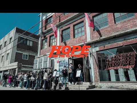 j-hope 'HOPE ON THE STREET' POP-UP Sketch - Популярные видеоролики!