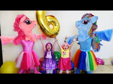 День рождения Софии 6 лет с МАЙ ЛИТЛ ПОНИ - Популярные видеоролики!