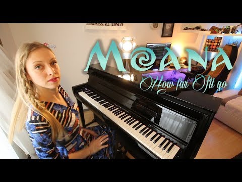 Moana - How far I'll go - Piano Improvisation by Sunny - Популярные видеоролики!