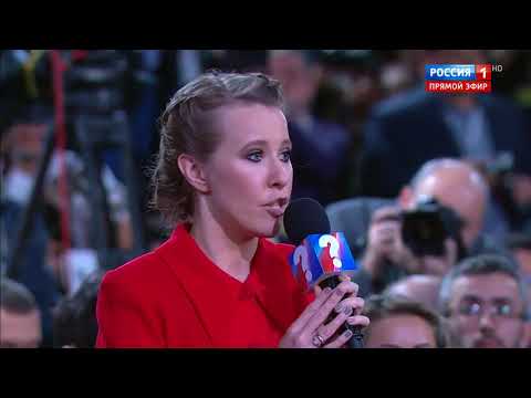 Путин размазал Собчак: Навальный - это как Саакашвили на Украине - Популярные видеоролики!