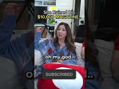 She Ruined His $10,000 Magazine.. - Популярные видеоролики!