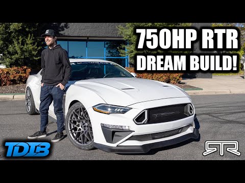 I Transformed My Mustang into a BRUTAL RTR 750HP Monster! (feat. Vaughn Gittin JR) - Популярные видеоролики!