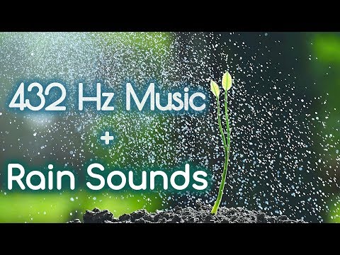 432 Hz { Pure Meditative State } Soothing Music + 🌧Soft Rain Sounds. Healing Meditation Music 432Hz - Популярные видеоролики!