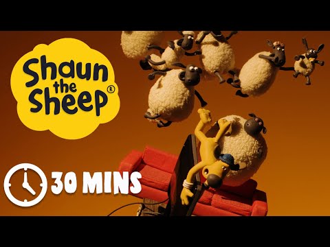 Shaun the Sheep Season 3 | Compilation Full Episodes 1-5 - Популярные видеоролики!
