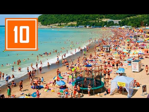 10 САМЫХ ЛУЧШИХ ПЛЯЖЕЙ РОССИИ / Море, пляж, песок, отдых - Популярные видеоролики!