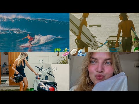 сёрфинг, вождение байка, любовь и дружба | BALI VLOG 🏄🏼‍♀️🌴 - Популярные видеоролики!