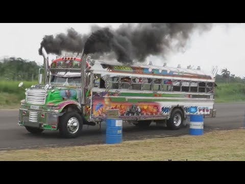 Драг Рейсинг на автобусах BUS DRAG RACING - Популярные видеоролики!