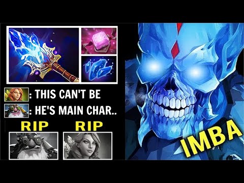 When You Play Lich as a Main Character! Crazy Scepter + Phylactery Build Support to Carry Dota 2 - Популярные видеоролики!