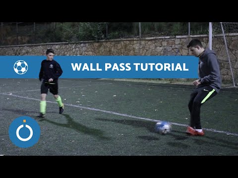 How to do a WALL PASS in Football Tutorial - Популярные видеоролики!