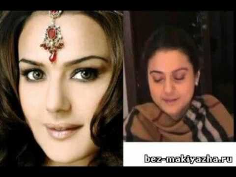 Индийские актрисы без макияжа!! - Популярные видеоролики!