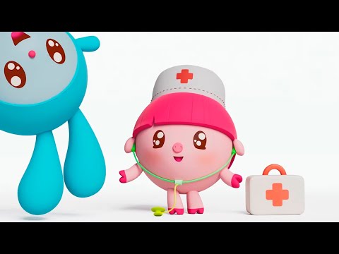 Играем в больничку: Добрый доктор - Малышарики - Сборник полезных мультиков для детей - Популярные видеоролики!