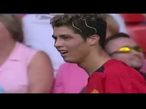 Первая игра Криштиану Роналду за Манчестер Юнайтед против Болтон Уондерерс - Популярные видеоролики!