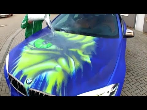 Top 5 color changing car/heat sensitive car paint - Популярные видеоролики!