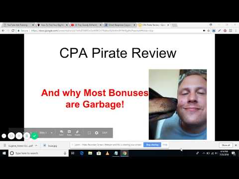 CPA Pirate Review - Популярные видеоролики!