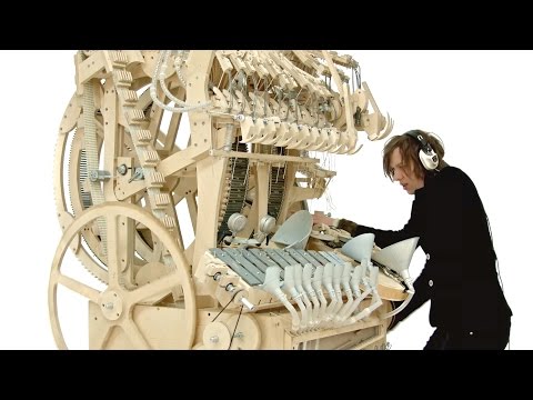 Wintergatan - Marble Machine (music instrument using 2000 marbles) - Популярные видеоролики!