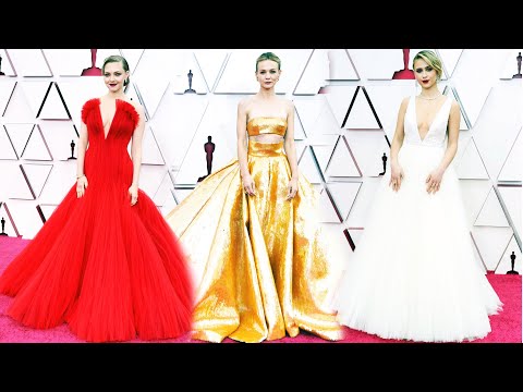 Лучшие платья «Оскара» 2021 - Популярные видеоролики!