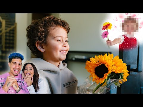 OUR 2 YEAR OLD GOES ON HIS FIRST DATE!!! **GUESS WITH WHO** - Популярные видеоролики!