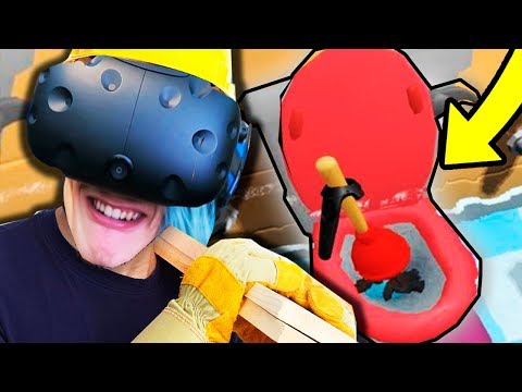ПОСТРОИЛ УНИТАЗ В КОМНАТЕ!! (HOUSE FLIPPER VR) - Популярные видеоролики!