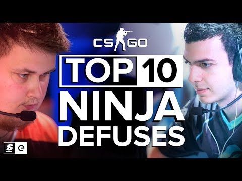 The Top 10 Ninja Defuses in CS:GO - Популярные видеоролики!