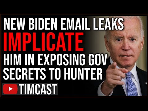 New Email Leaks IMPLICATE Biden In Sharing Classified Info With Hunter, Democrat Says Biden Is DONE - Популярные видеоролики!