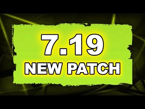 Dota 2 NEW 7.19 PATCH - Main Changes! - Популярные видеоролики!
