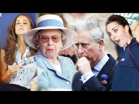 Забавные снимки королевской семьи - Кейт Миддлтон, Елизавета 2, принц Гарри и др - Популярные видеоролики!