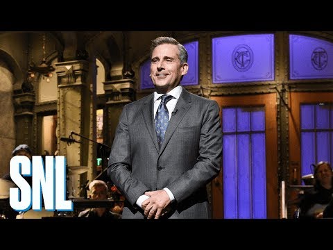 Steve Carell Returns to SNL Monologue - SNL - Популярные видеоролики!